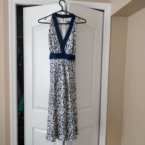 Stunning silk twill Ann Taylor dress, size 12